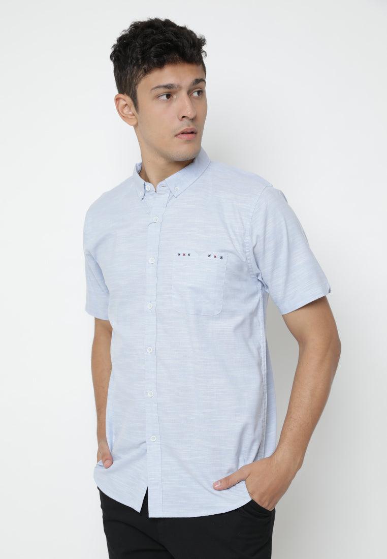 Sht Men Riyeko Light Blue - Ryusei Shirt Men