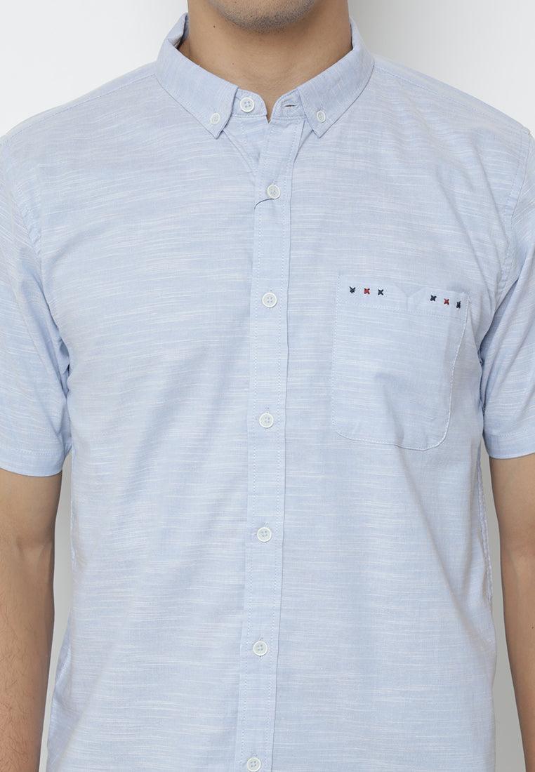 Sht Men Riyeko Light Blue - Ryusei Shirt Men