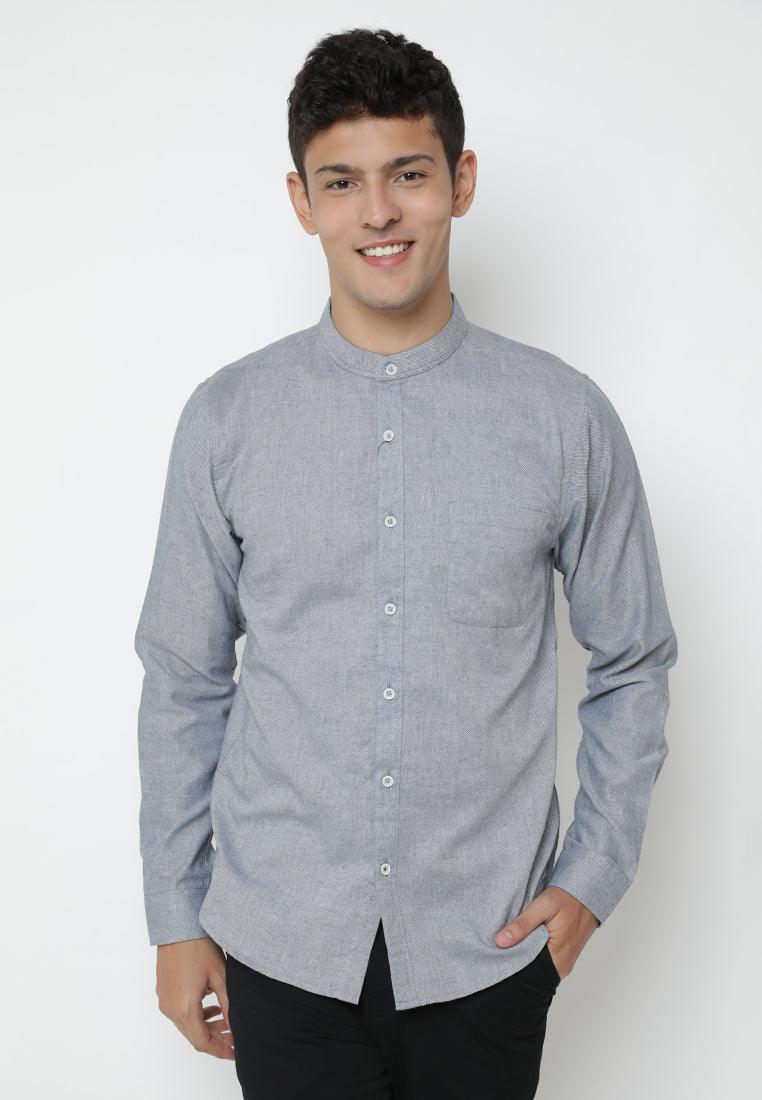 Sht Men Sachiye Dark Grey - Ryusei Shirt Men