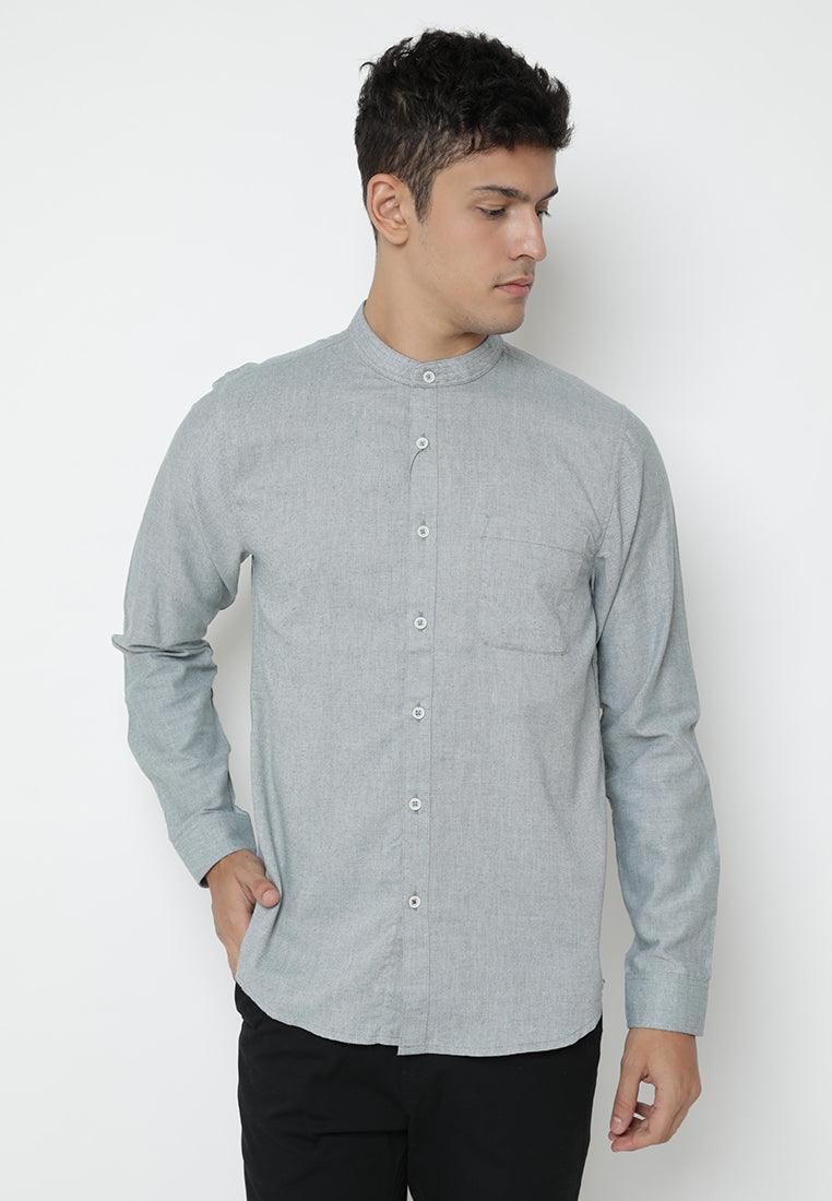 Sht Men Sachiye Light Grey - Ryusei Shirt Men