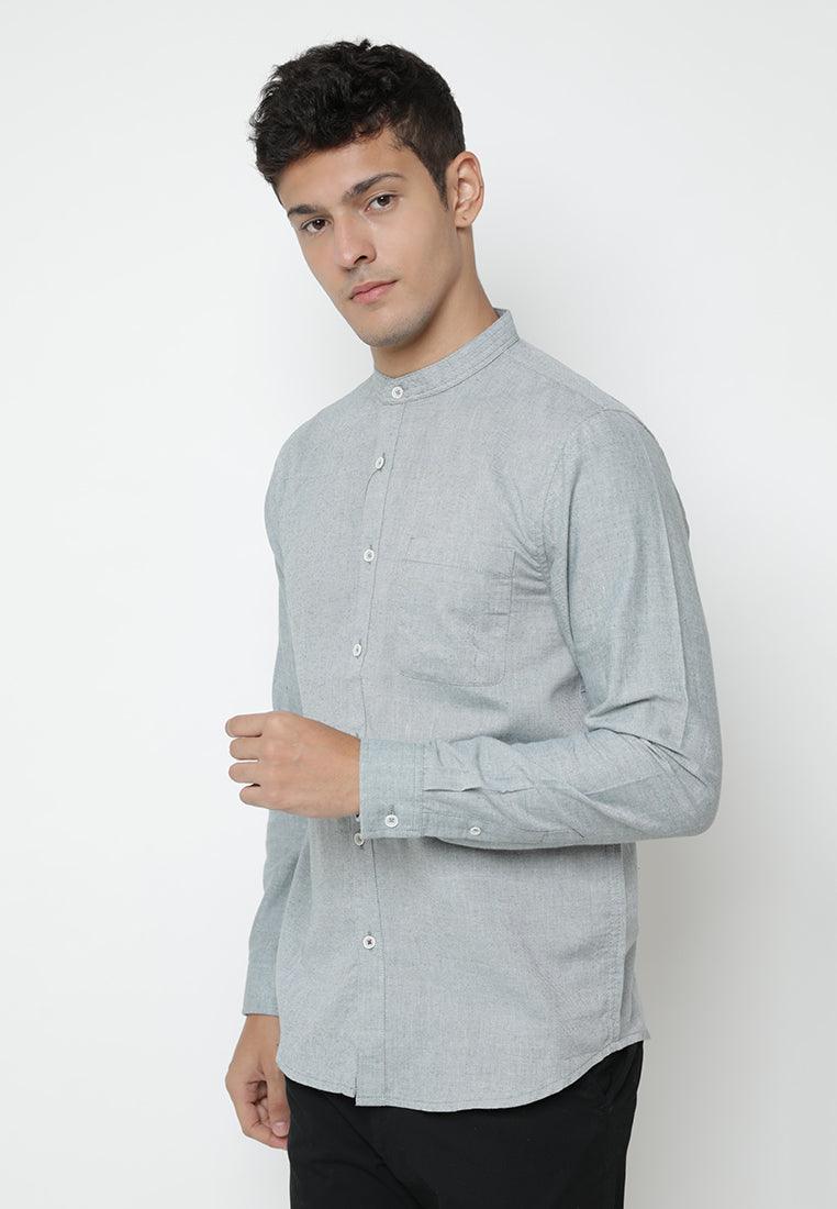 Sht Men Sachiye Light Grey - Ryusei Shirt Men