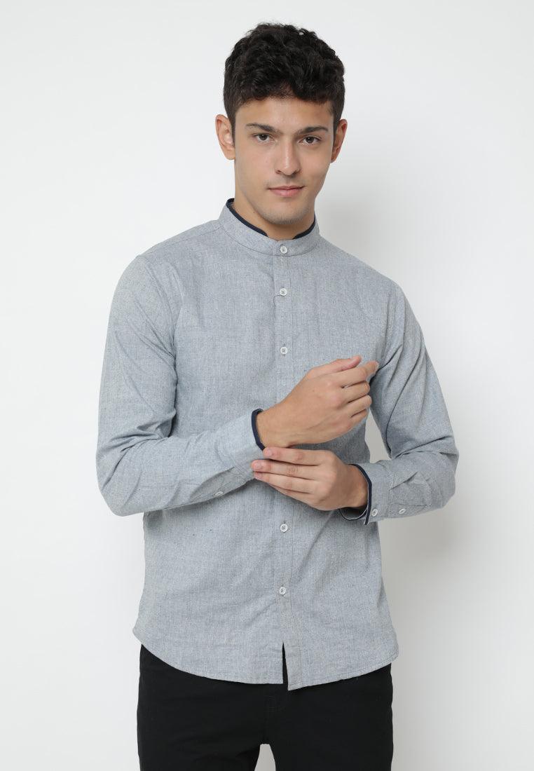 Sht Men Tsukiko Grey - Ryusei Shirt Men