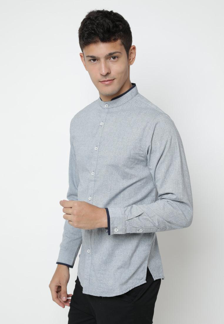 Sht Men Tsukiko Grey - Ryusei Shirt Men