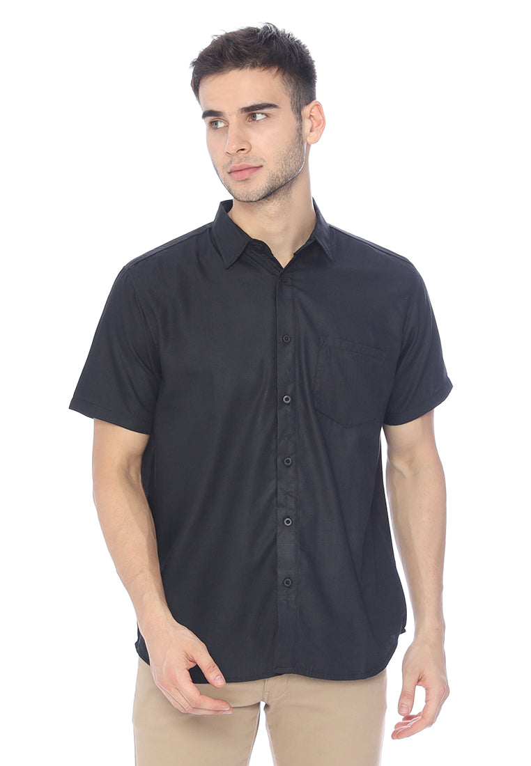 Ryusei Kemeja Arata Black - Ryusei