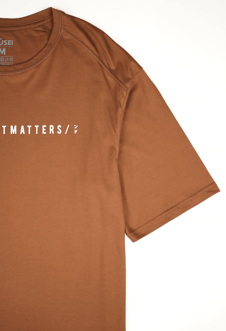 Ryusei Tshirt Oversize Hito Brown - Ryusei