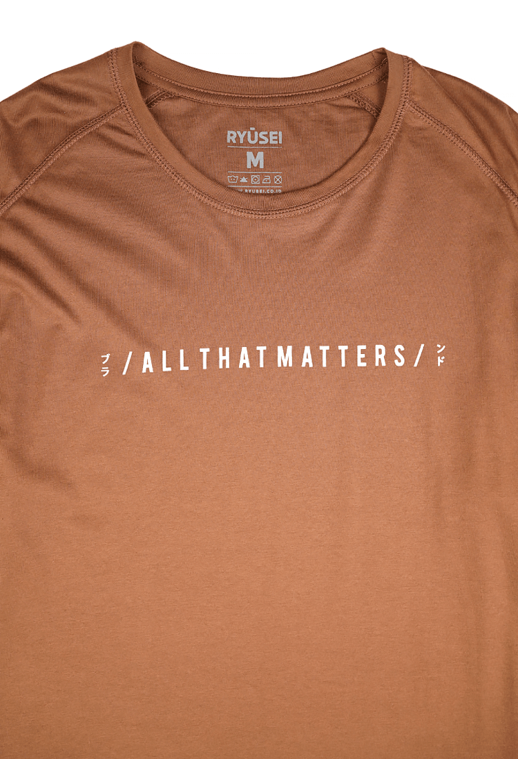 Ryusei Tshirt Oversize Hito Brown - Ryusei