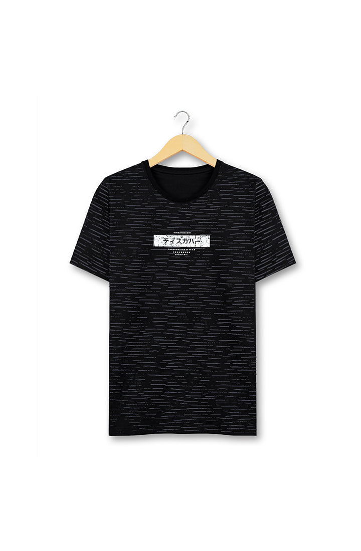 Ryusei Tshirt Kagoshima FP Black