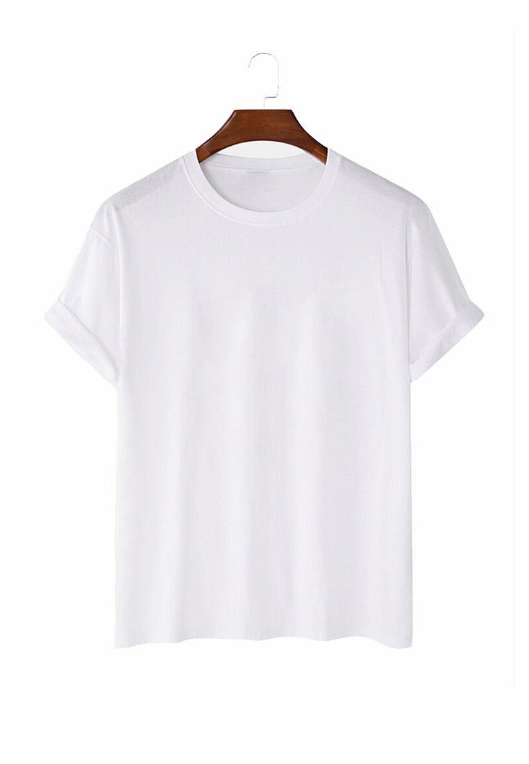 Kaos Polos Ryusei T-shirt Basic Unisex Brilliant White - Ryusei T-Shirt