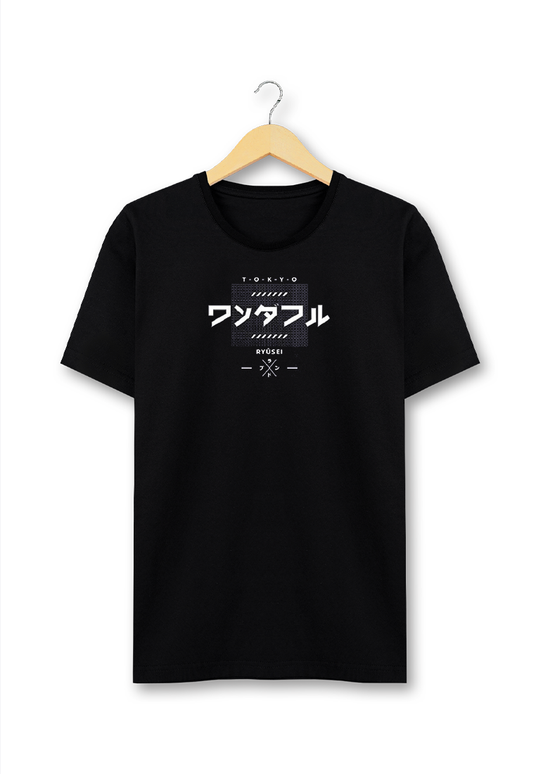 Ryusei Tshirt Hashima Black - Ryusei
