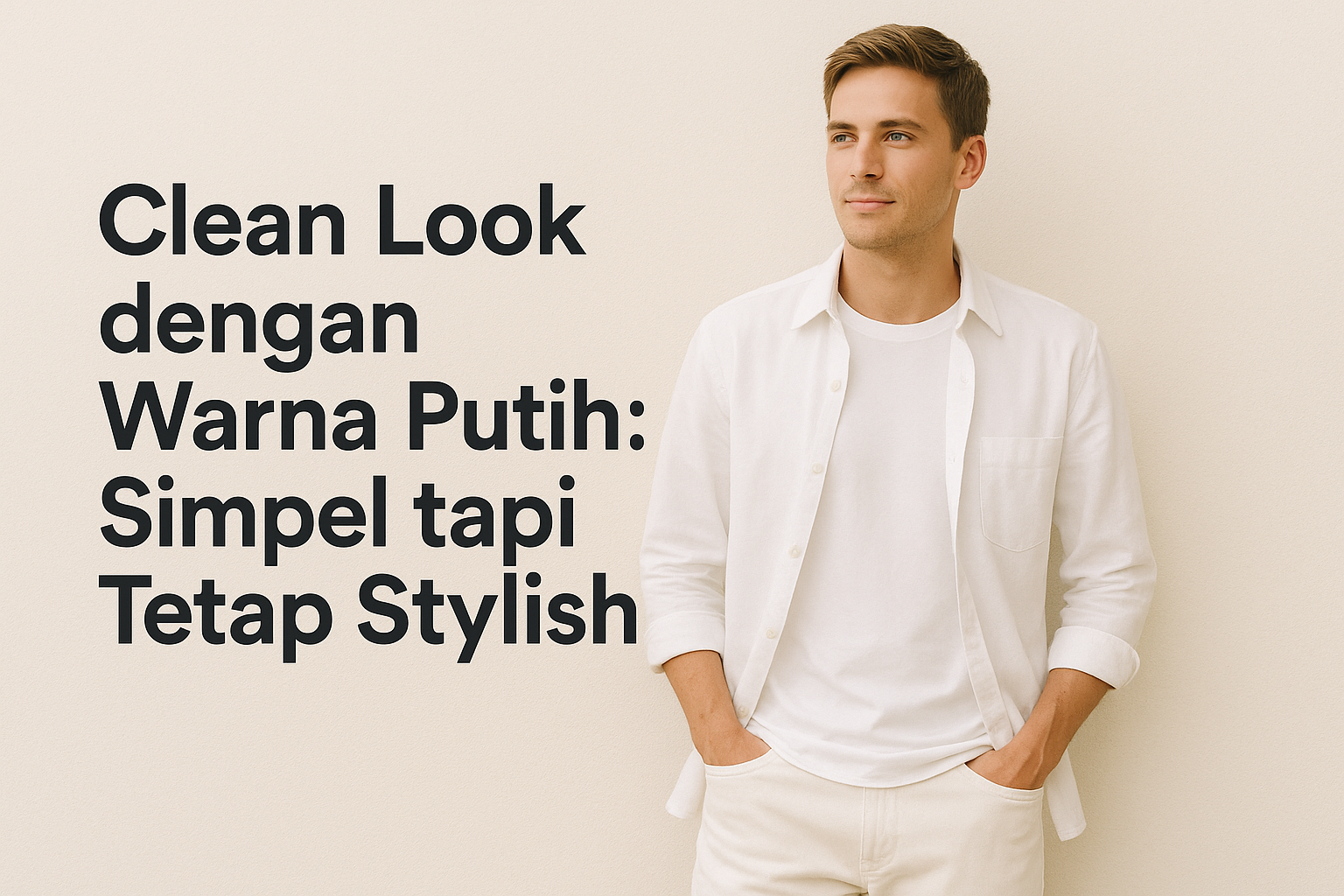 Clean Look dengan Warna Putih: Simpel tapi Tetap Stylish