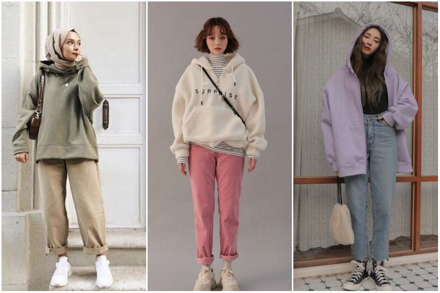 Item Fashion yang Bisa di Mix and Match dengan Sweater Hoodie Wanita Agar Tampil Cantik dan Modis