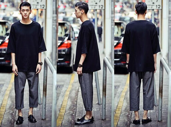 Inspirasi Style Baju Oversize Cowok Ala Streetwear Fashion, Cocok untuk Outfit Harian!