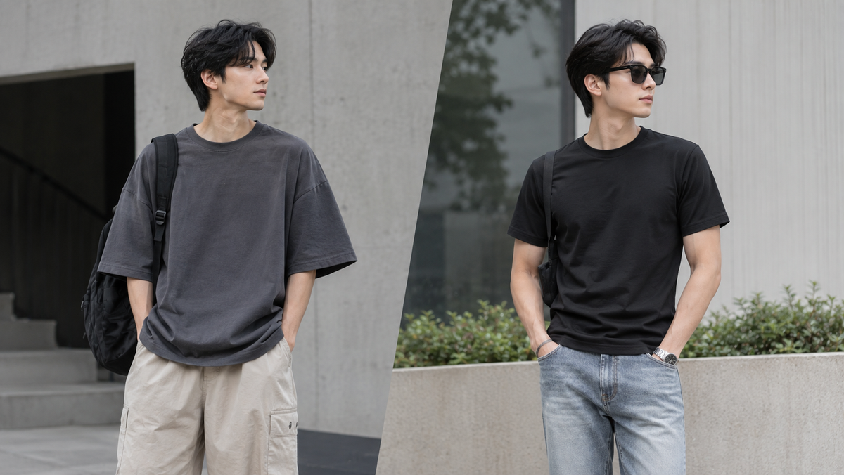 Kaos Oversize atau Fitted? Pilih yang Sesuai Gaya Kamu