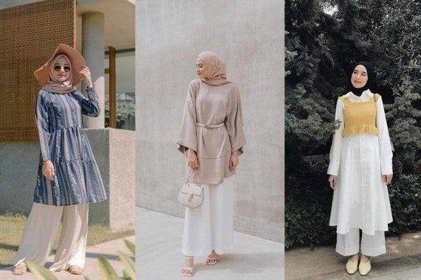 6  Rekomendasi Outfit Lebaran Simple Untuk Wanita 2021