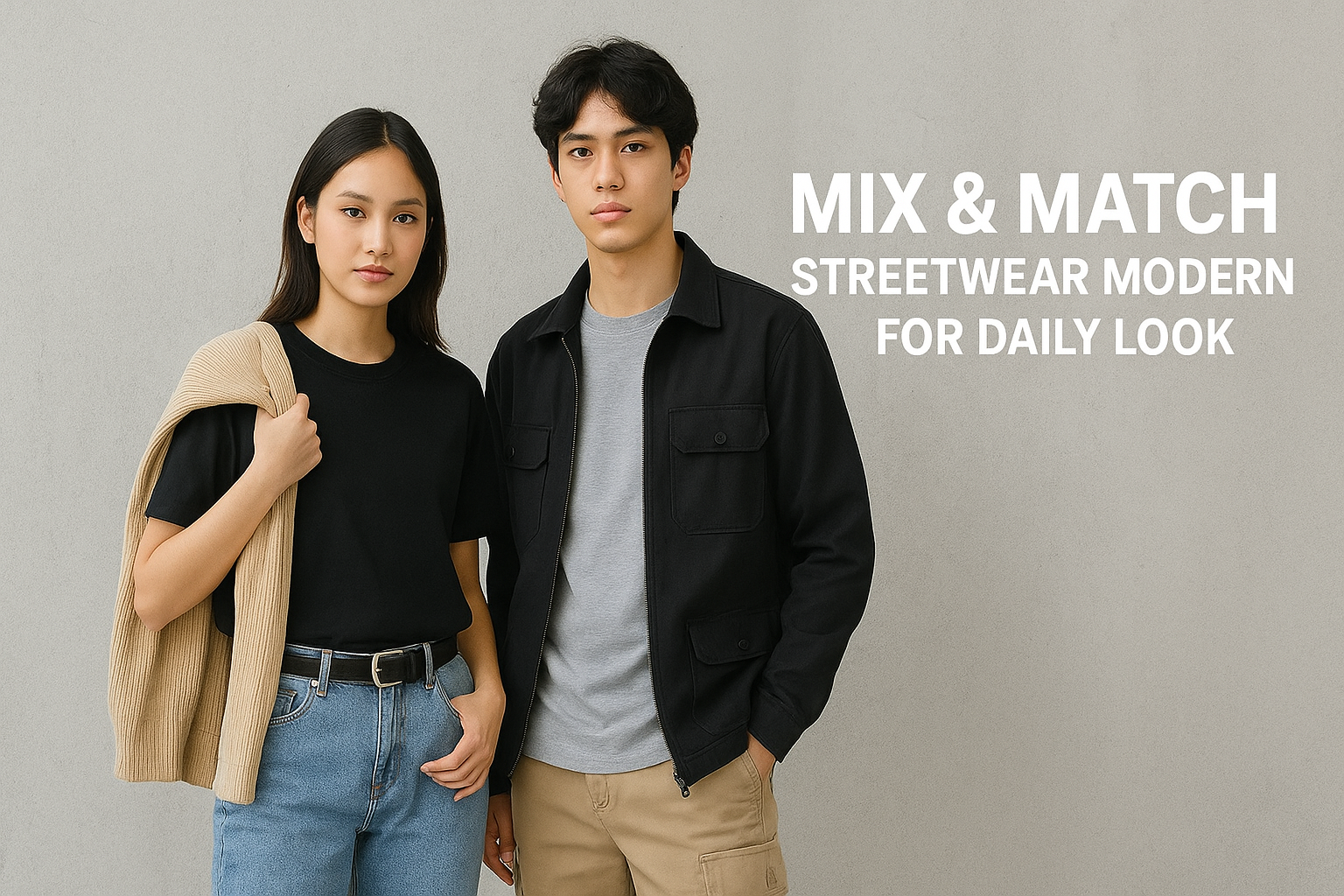 Mix and Match Streetwear Modern untuk Daily Look