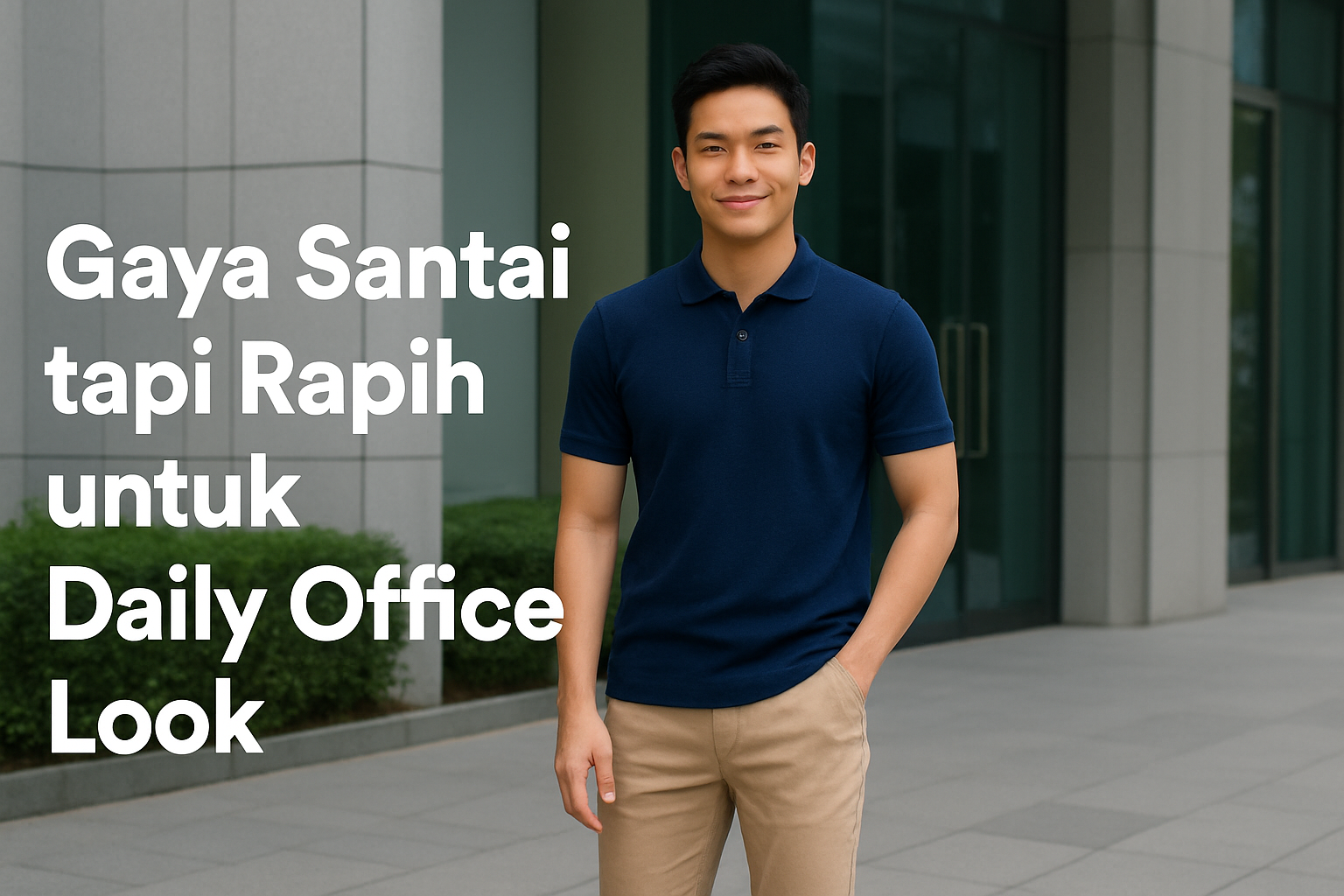 Gaya Santai tapi Rapih untuk Daily Office Look