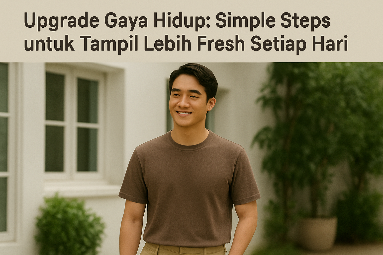 Upgrade Gaya Hidup: Simple Steps untuk Tampil Lebih Fresh Setiap Hari
