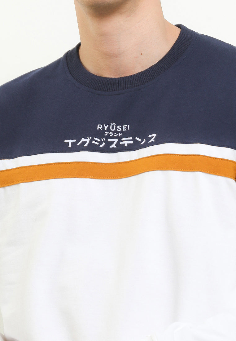 Swt Men Kisarazu CMB White - Ryusei Sweater