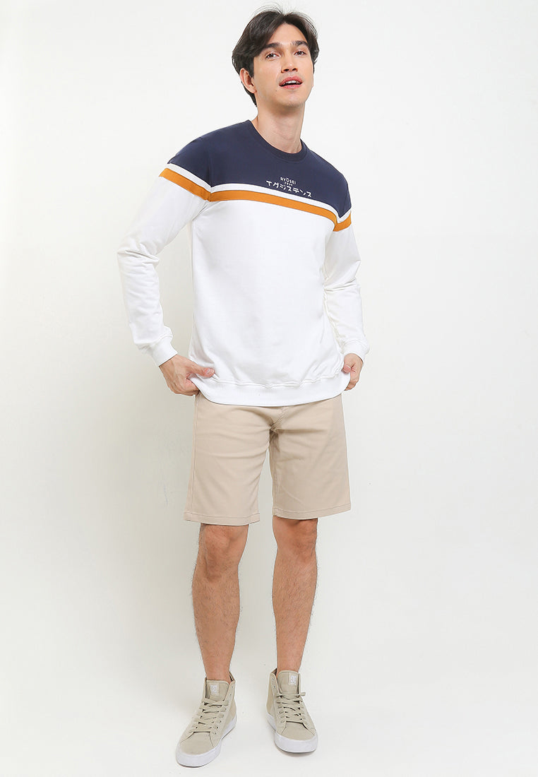 Swt Men Kisarazu CMB White - Ryusei Sweater