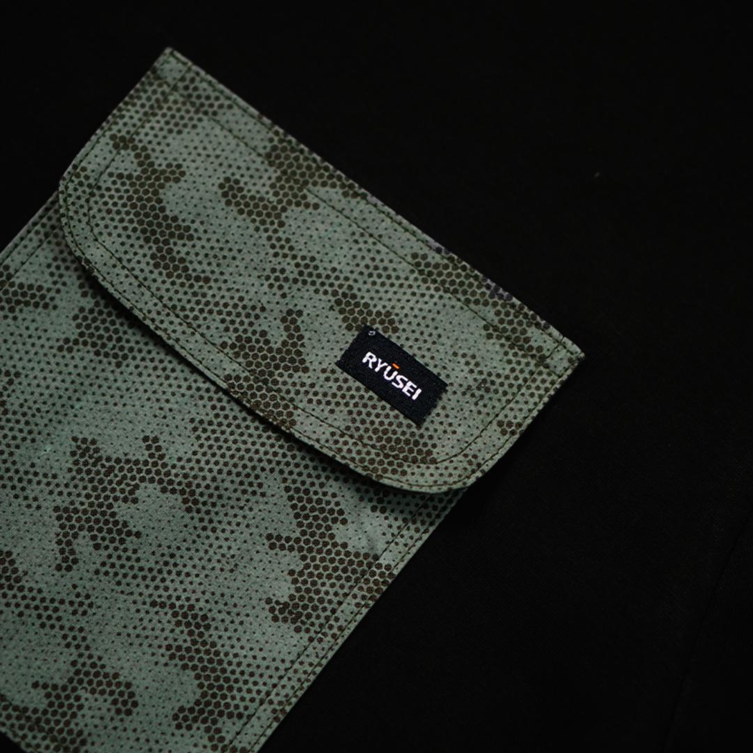 Ryusei Kaos Pria Oversize Boxy Hatanaka Pocket