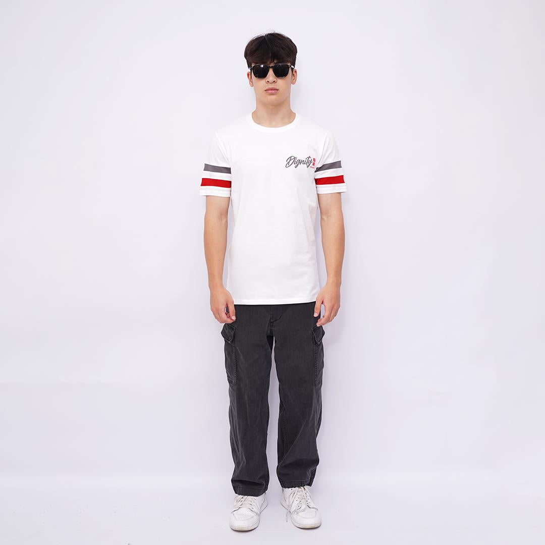 Ryusei Kaos Pria Dignity CMB White