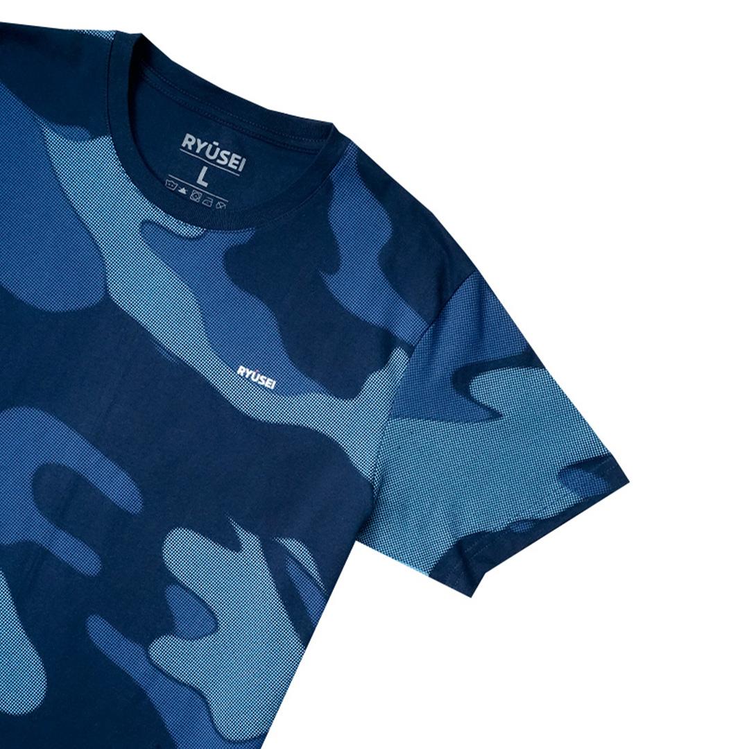 Ryusei Tshirt Ashigaka Navy