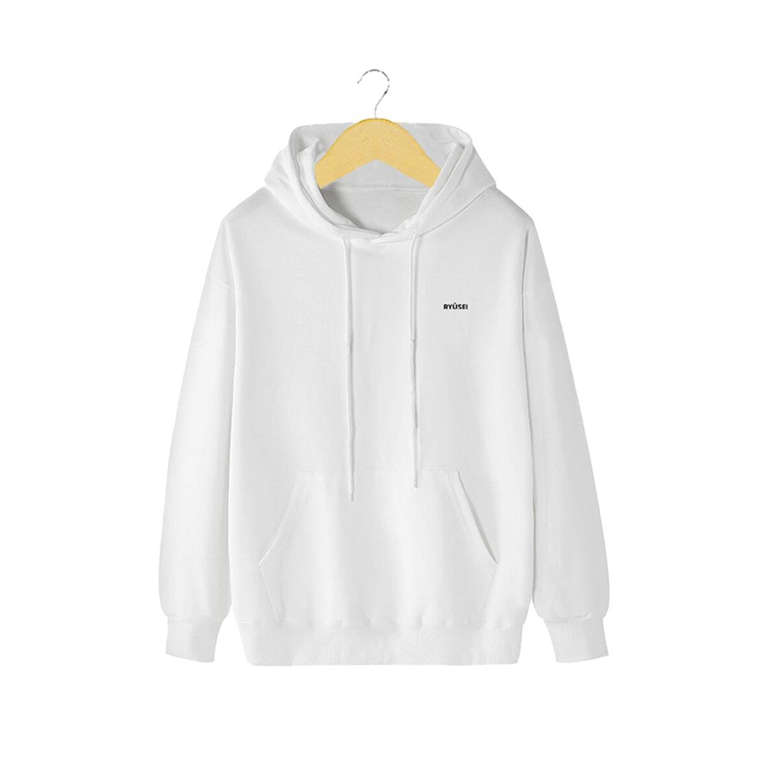 Ryusei Sweater Hoodie Mitaka White