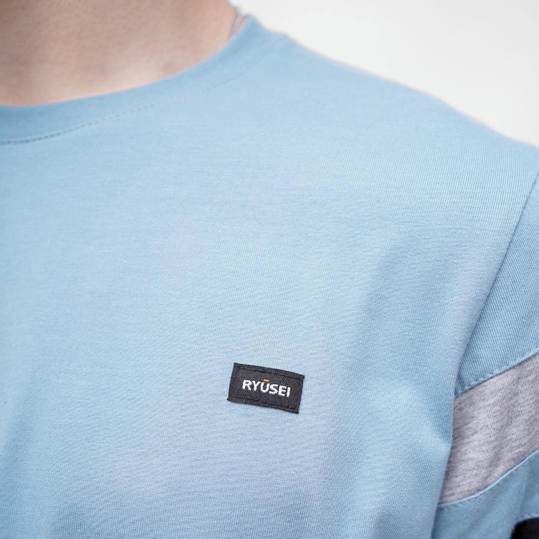 Kaos Pria Hyuga CMB Blue Denim