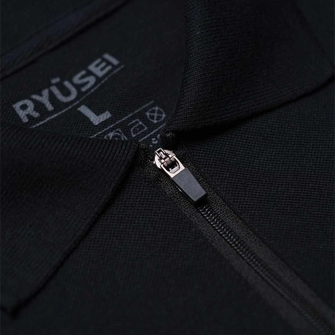 Ryusei Polo Shirt Kagayaki Black