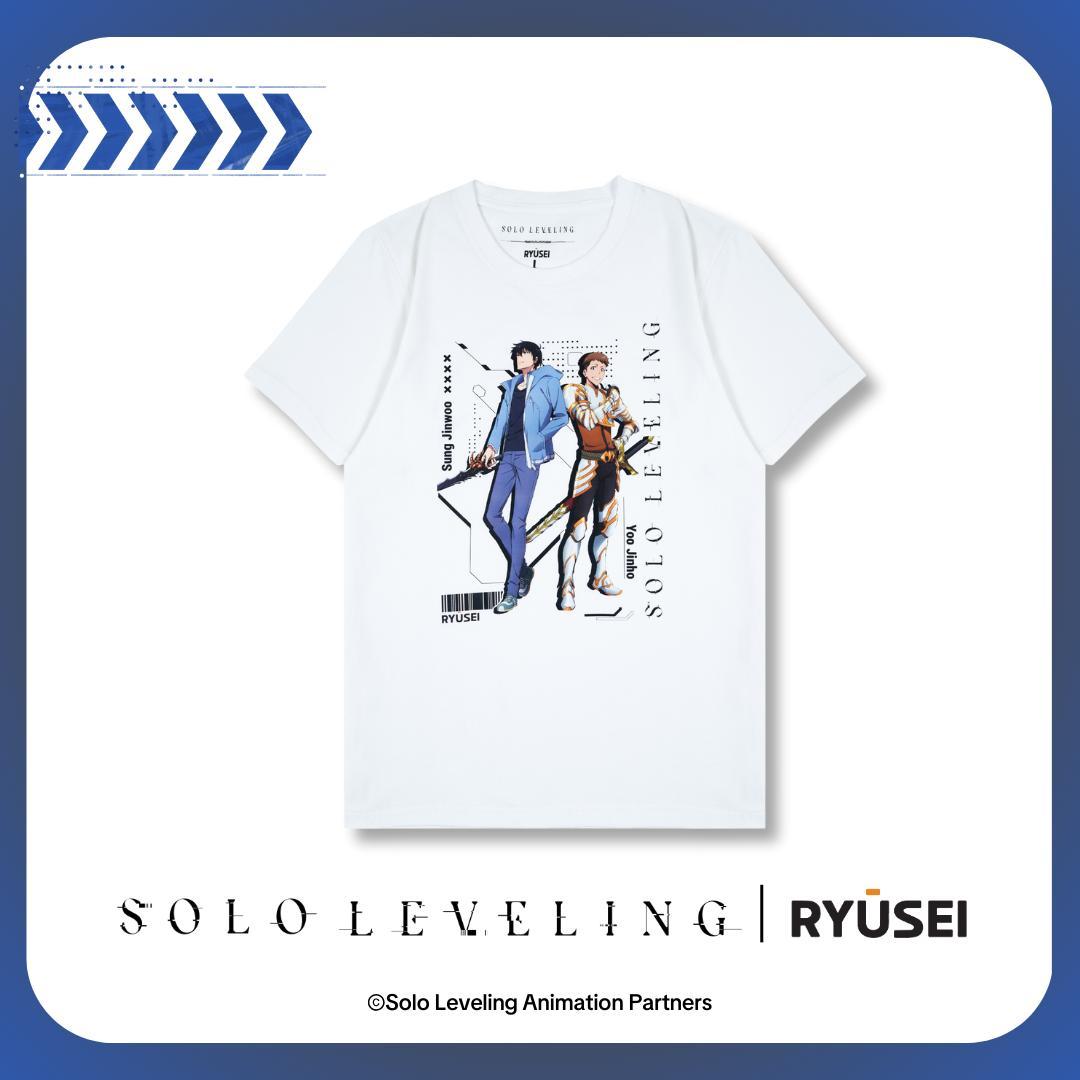 [Exclusive Collaboration] Ryusei x Solo Leveling Official License – T-Shirt Premium Series