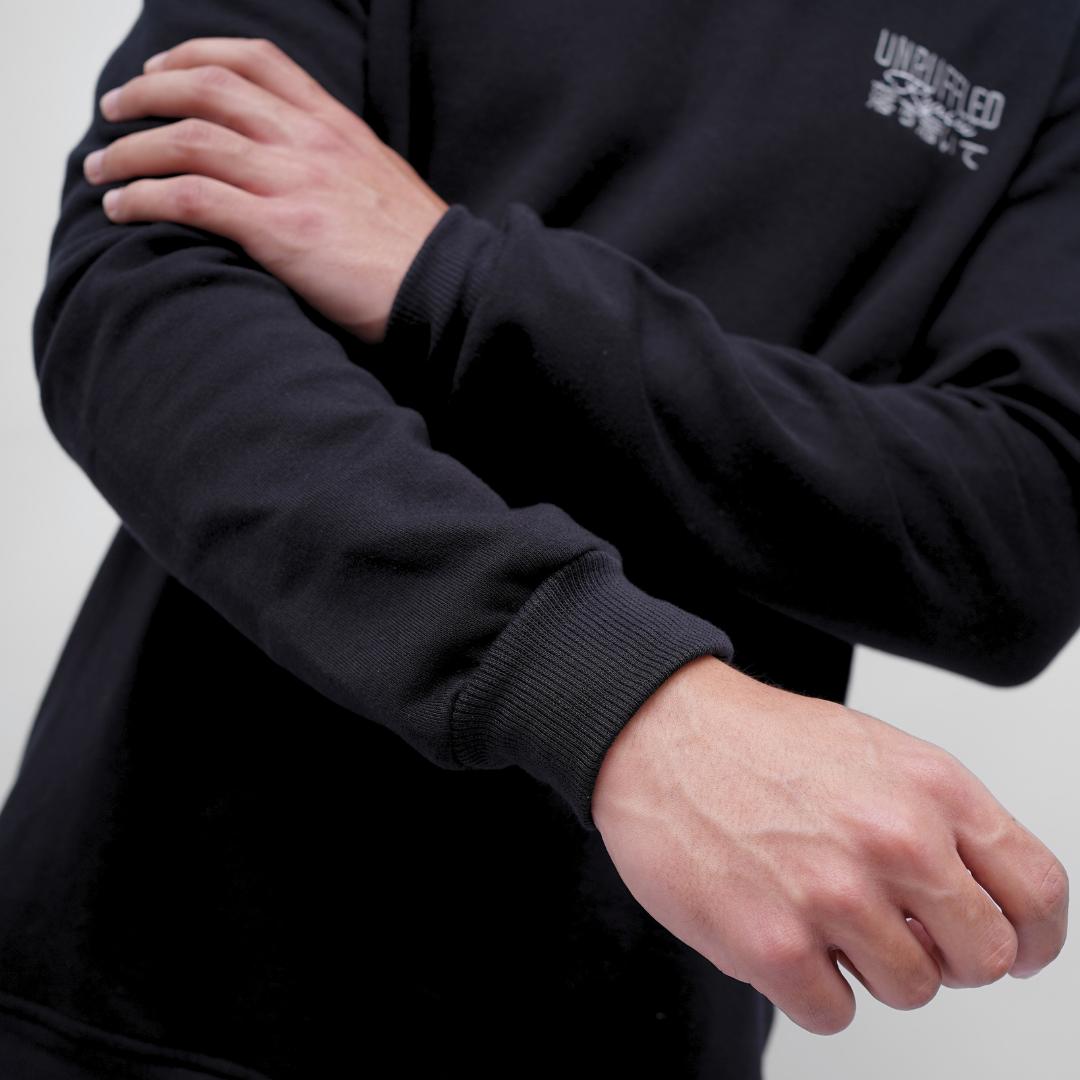 Ryusei Sweater Pria Premium Basic Black