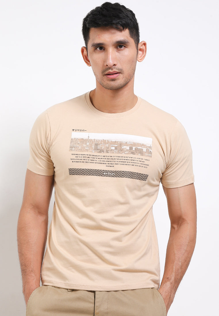 Ryusei Tshirt Keizi Light Brown - Ryusei T-Shirt