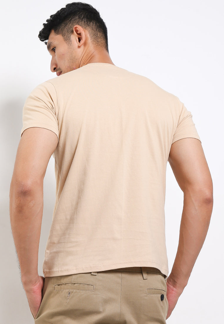 Ryusei Tshirt Keizi Light Brown - Ryusei T-Shirt