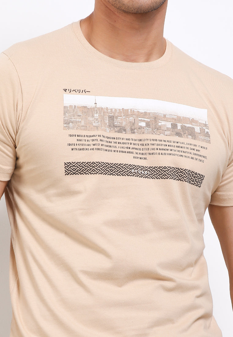 Ryusei Tshirt Keizi Light Brown - Ryusei T-Shirt