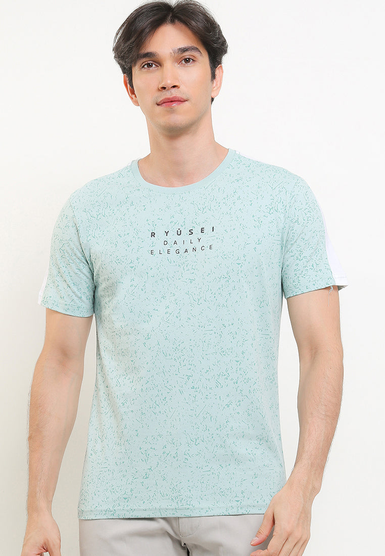 Tsh Men Takahashi FP Mint Green