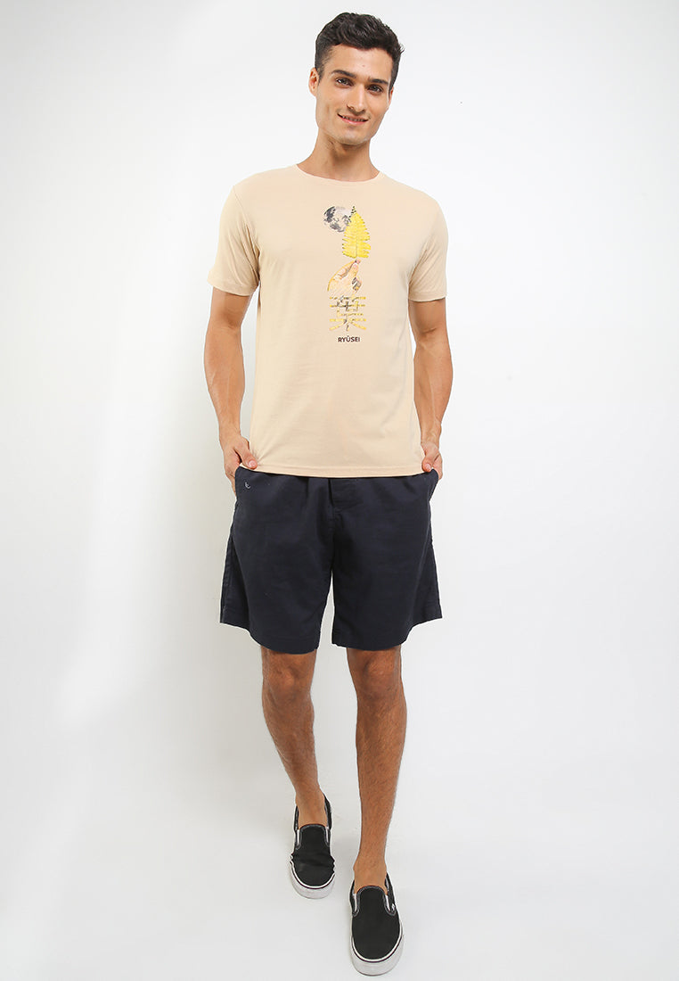 Ryusei Tshirt Tamayama Light Brown - Ryusei