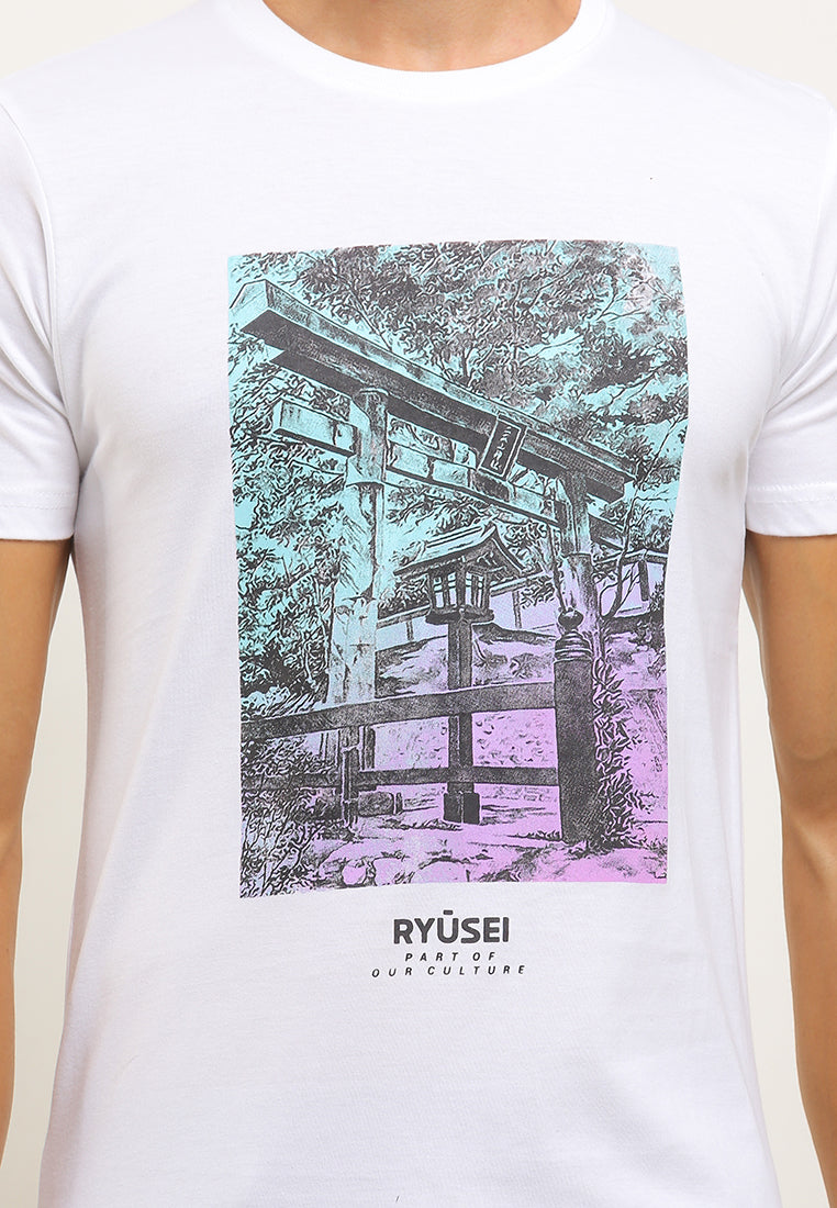 Ryusei Tshirt Hashi White - Ryusei