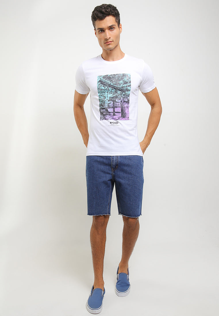 Ryusei Tshirt Hashi White - Ryusei