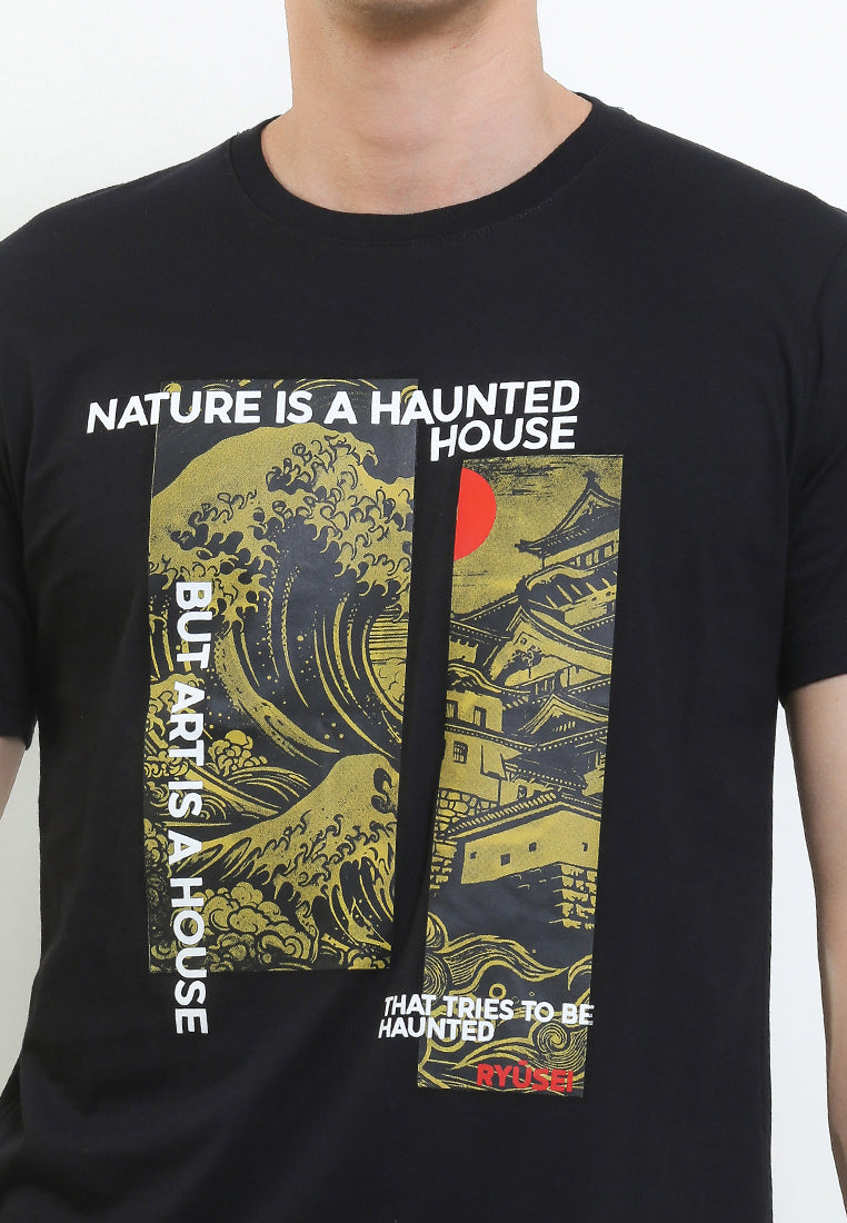 Ryusei Tshirt Natured Black - Ryusei T-Shirt