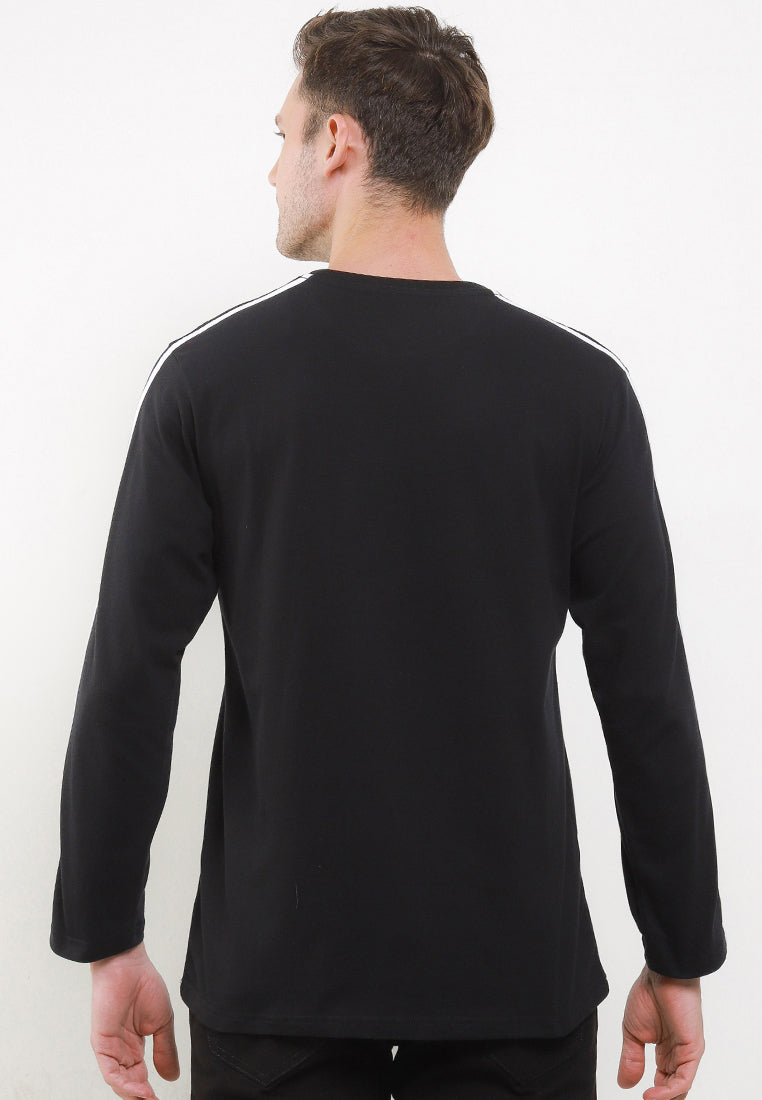 Ryusei Tshirt Tamaya Long Sleeve Black