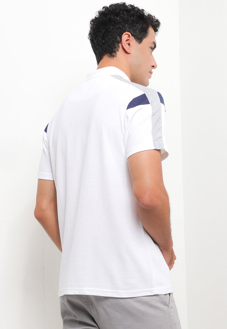 Ryusei Polo Shirt Kamakari CMB White - Ryusei