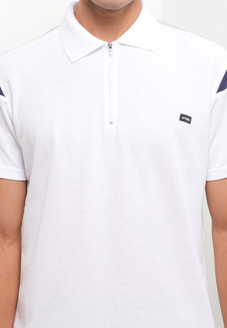 Ryusei Polo Shirt Kamakari CMB White - Ryusei