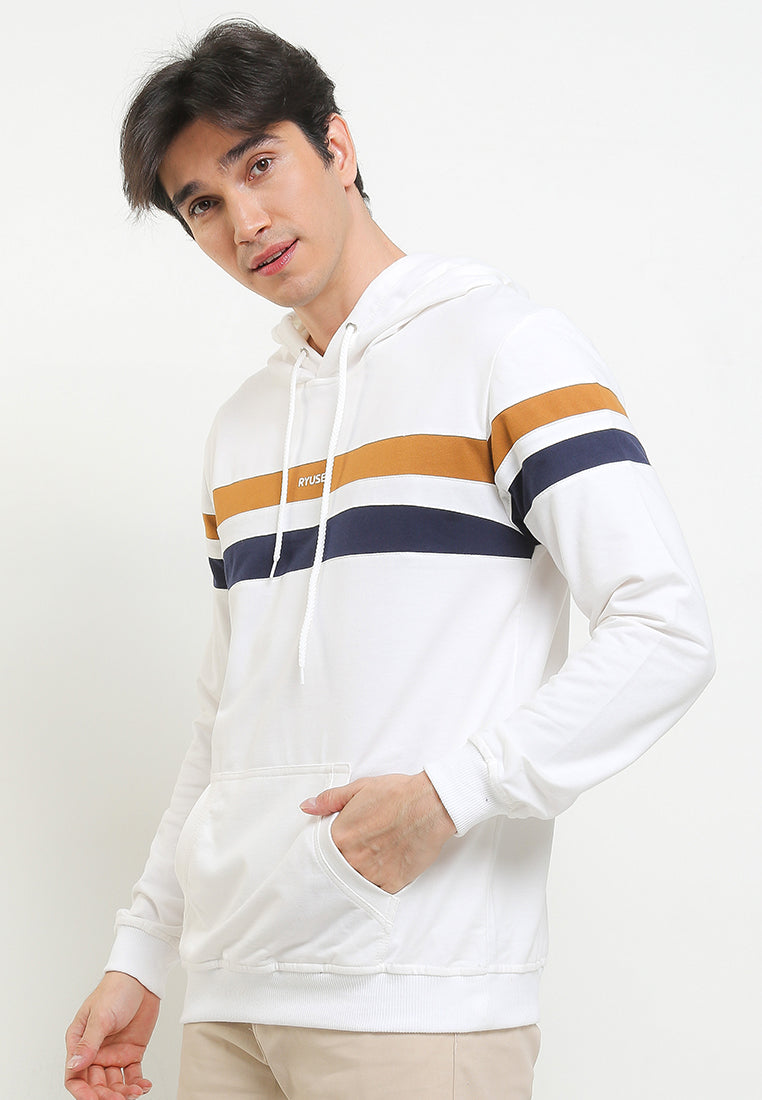 Ryusei Sweater Hoodie Natsuka White - Ryusei