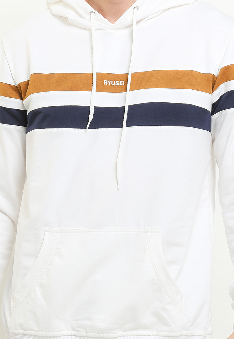 Ryusei Sweater Hoodie Natsuka White - Ryusei