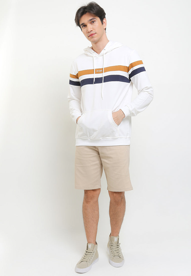 Ryusei Sweater Hoodie Natsuka White - Ryusei