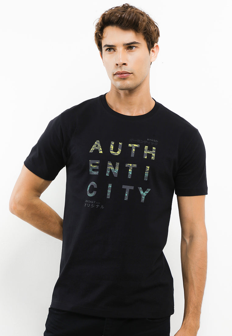 Ryusei Tshirt Authenticity Black - Ryusei