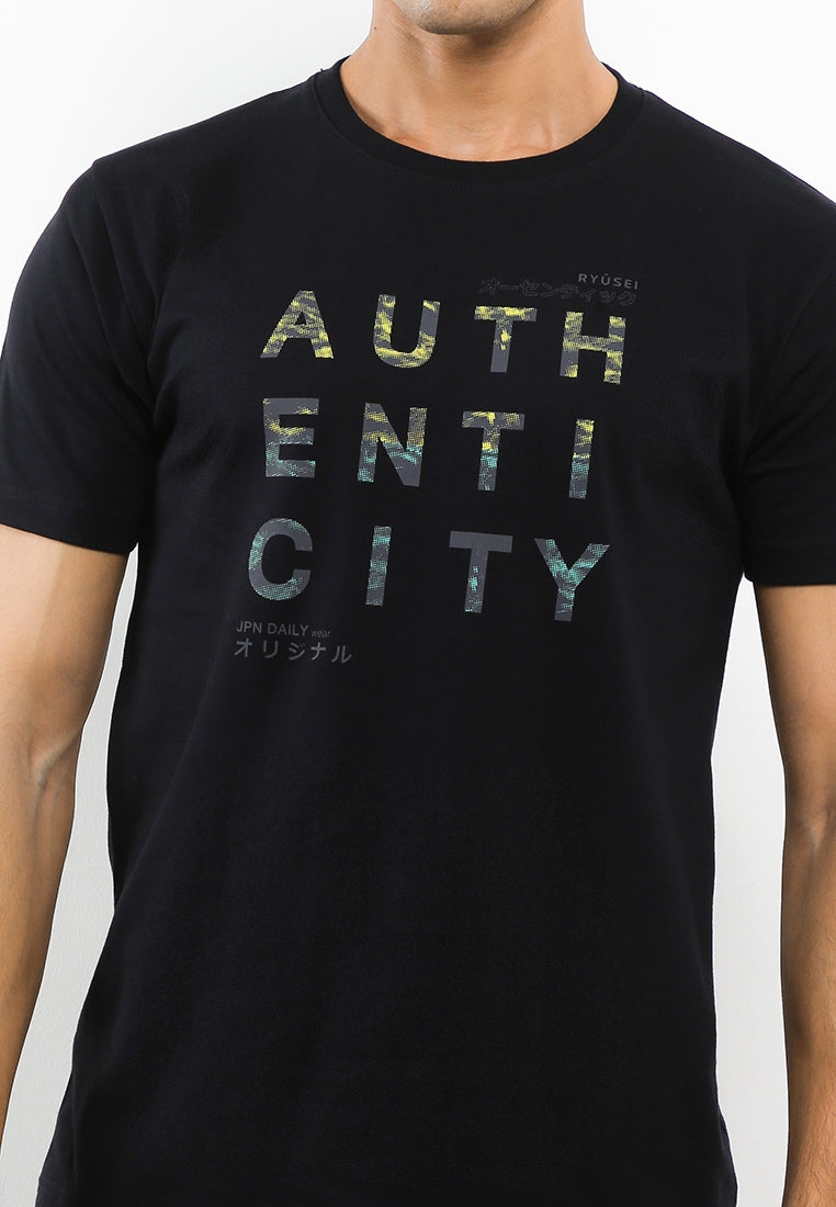 Ryusei Tshirt Authenticity Black - Ryusei