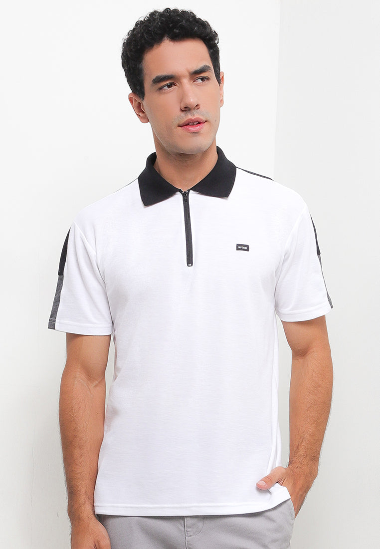 Ryusei Polo Shirt Takuto CMB White - Ryusei