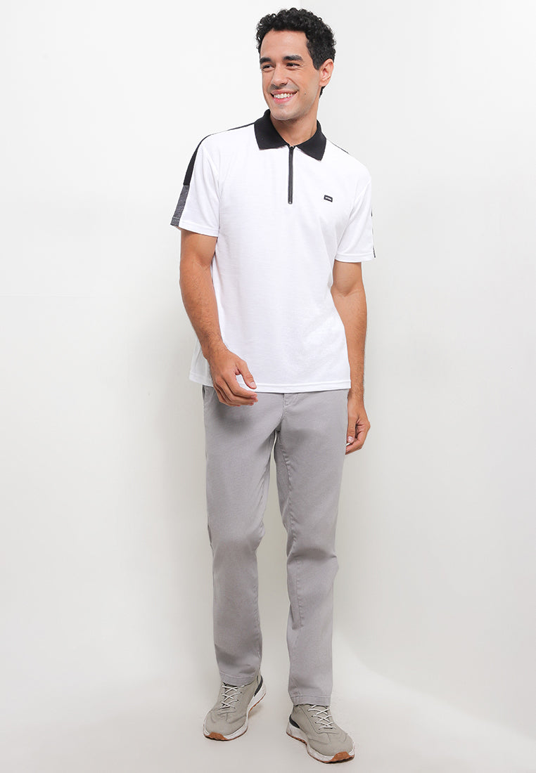 Ryusei Polo Shirt Takuto CMB White - Ryusei