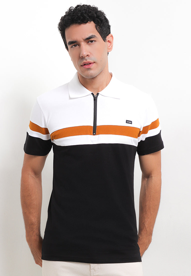 Ryusei Polo Shirt Natsuma CMB Black - Ryusei